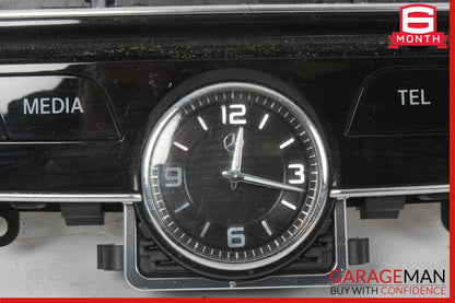 15-18 Mercedes W205 C300 C400 Center Dashboard Hazard Control Switch w/ Clock