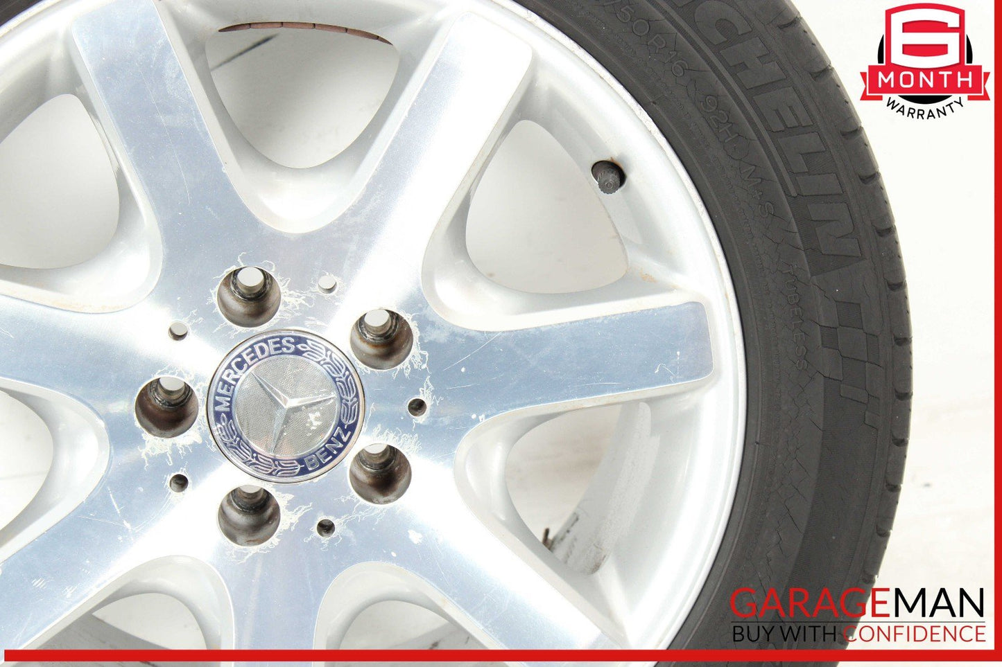 97-04 Mercedes R170 SLK230 SLK320 Rear Wheel Tire Rim 8Jx16H2 ET30 OEM