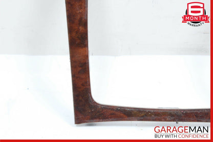 08-15 Mercedes W204 C300 C350 Center Console Gear Shift Shifter Trim Bezel Wood