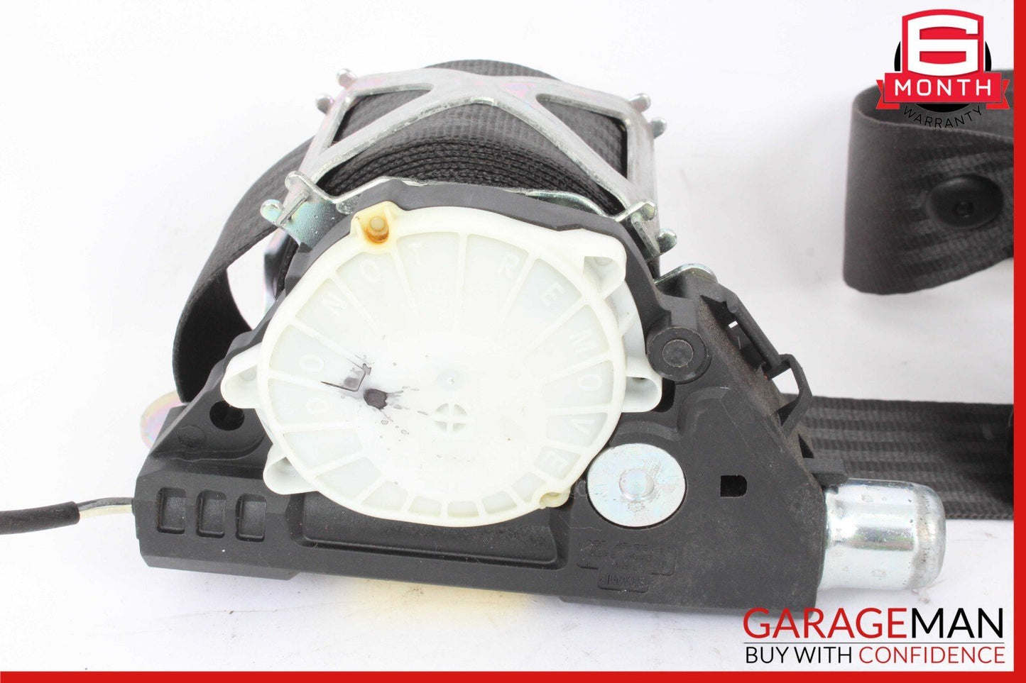 08-18 Maserati GranTurismo M145 Coupe Front Right Side Seat Belt Black OEM