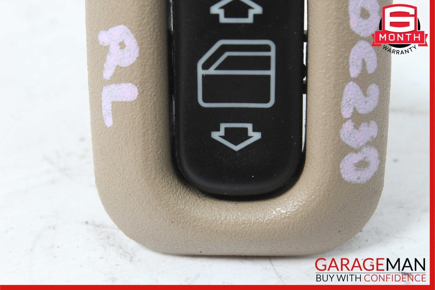 98-00 Mercedes W202 C230 Rear Left Driver Side Window Switch Control Button OEM