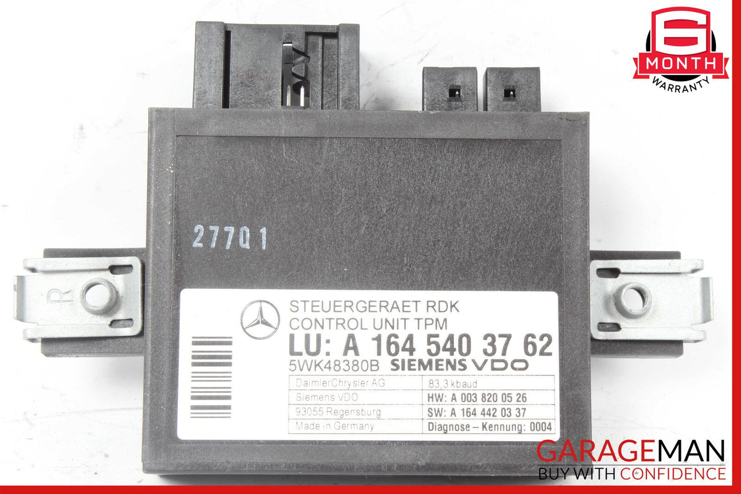 06-13 Mercedes GL450 CLS550 R350 E350 TPMS Tire Pressure Control Module