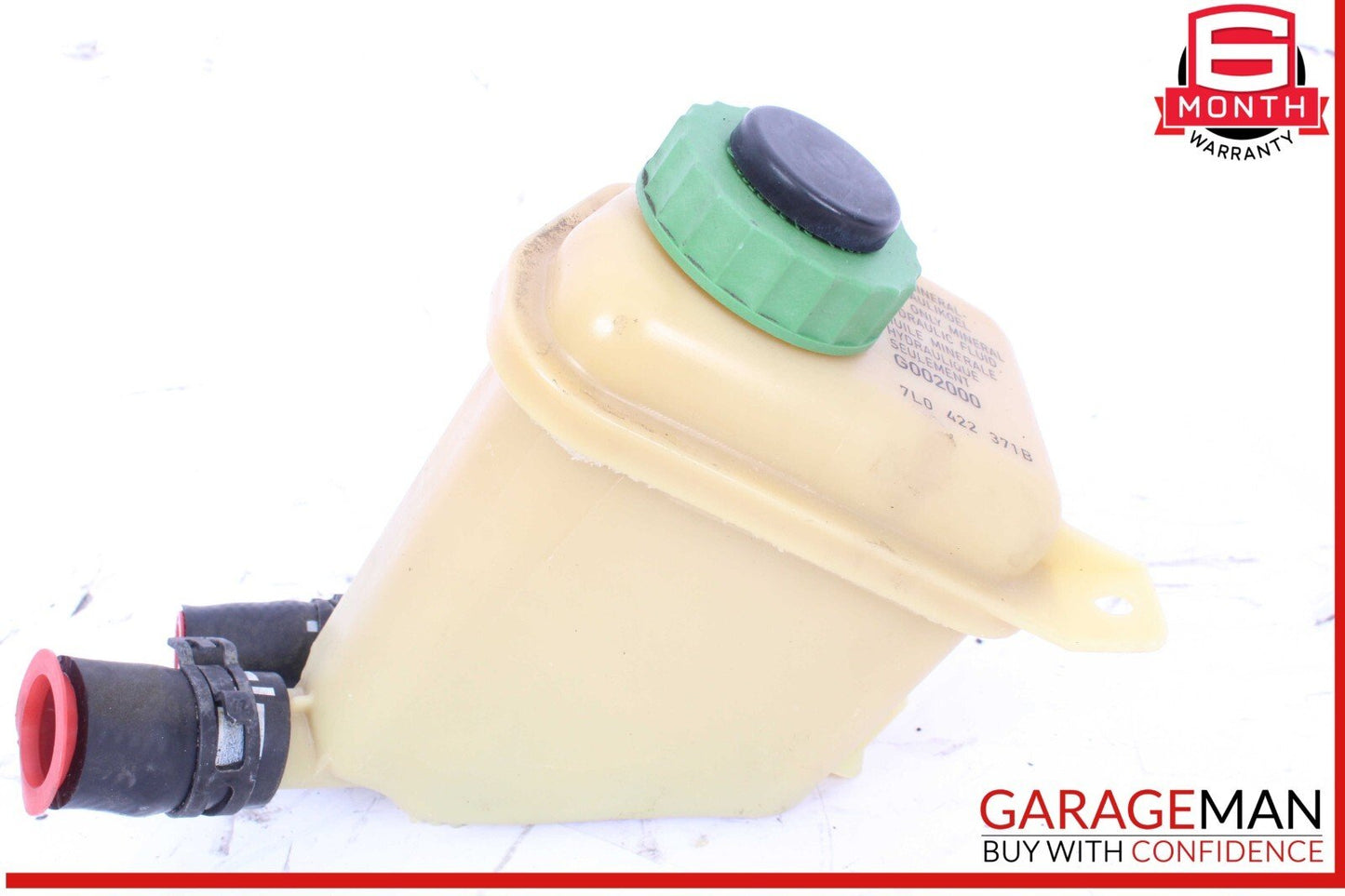 03-10 Porsche Cayenne 955 957 Power Steering Fluid Reservoir Tank 7L0422371B OEM