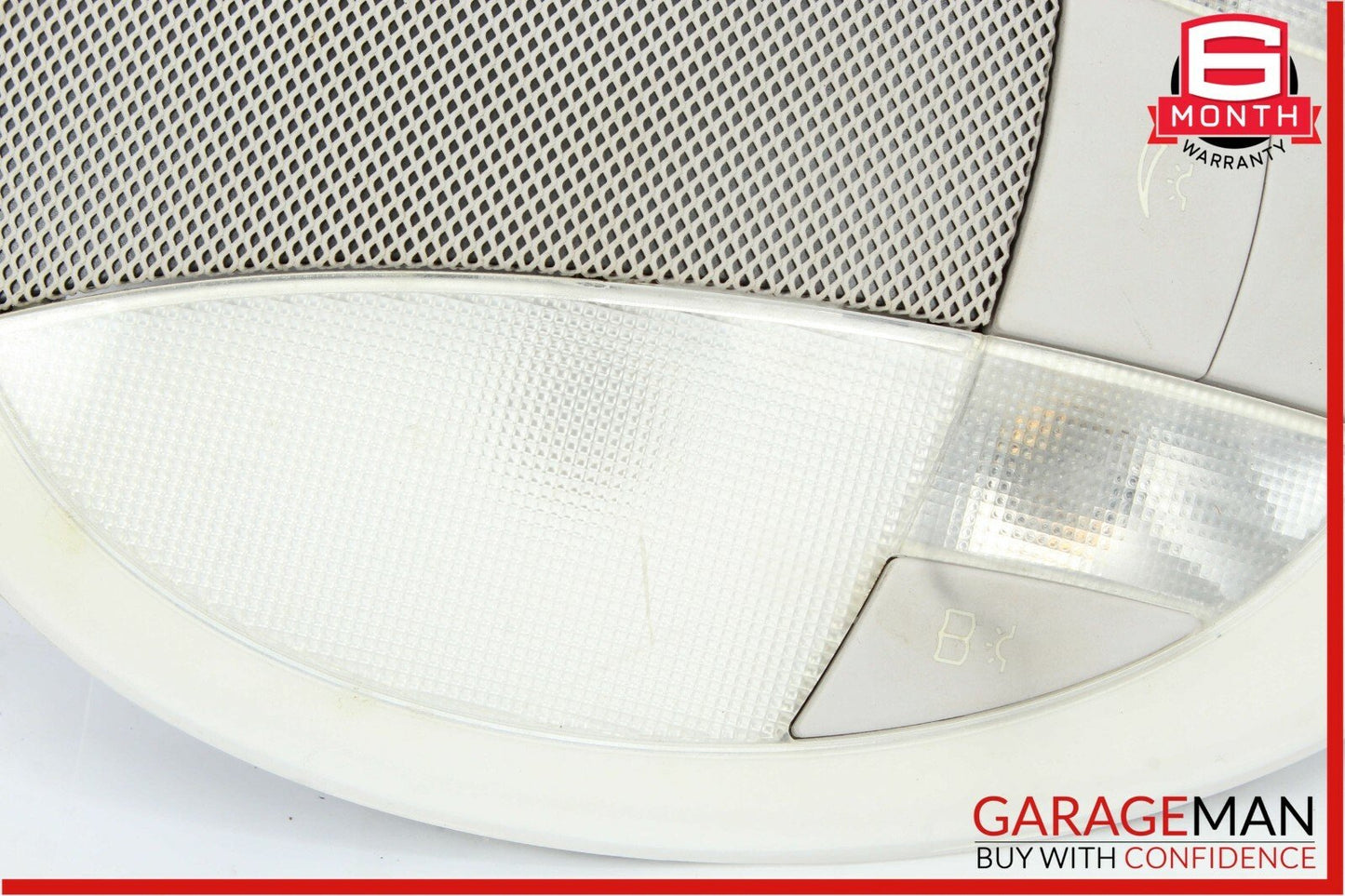 03-11 Mercedes E350 CLS500 Rear Overhead Dome Light Reading Map Lamp Grey