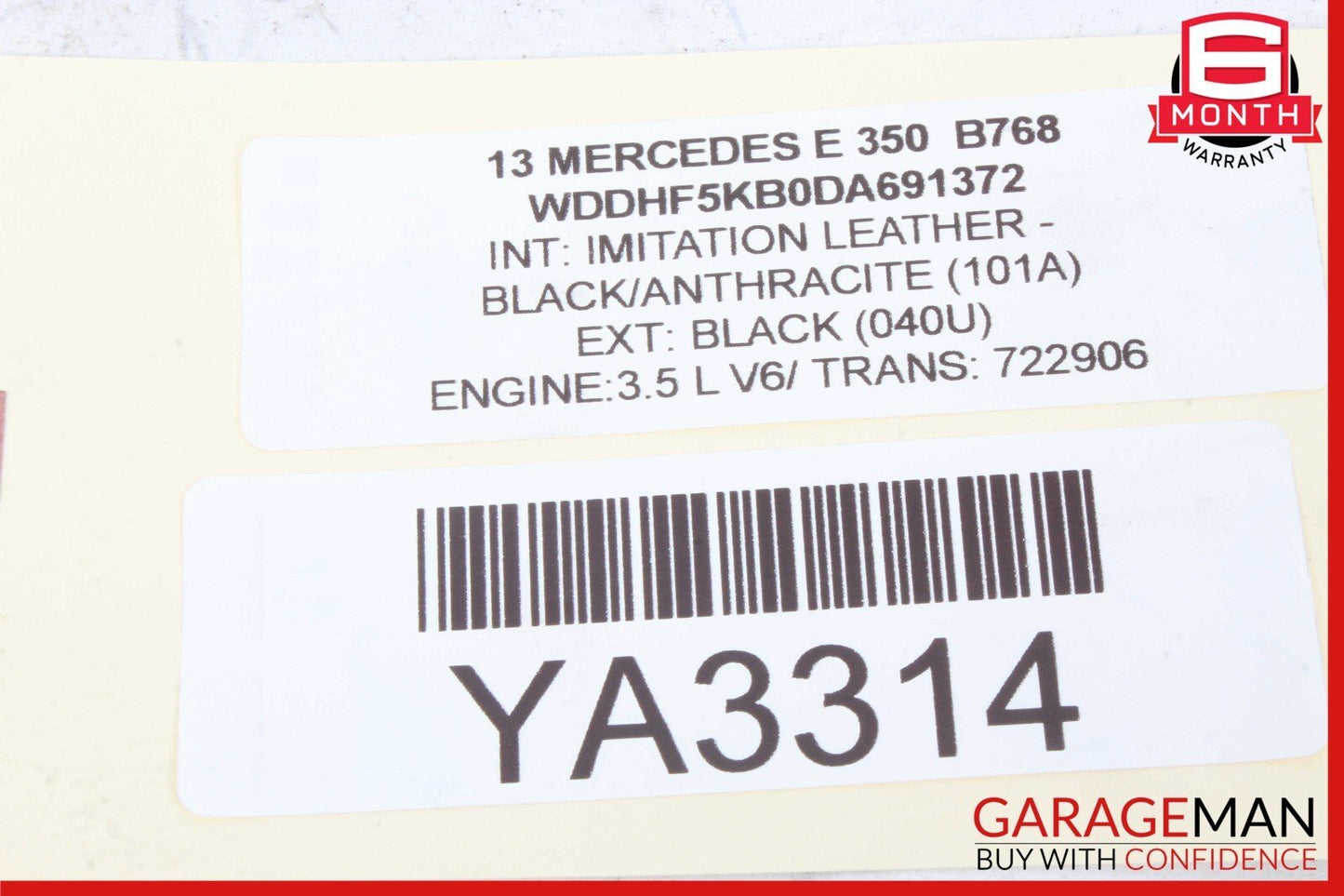 08-18 Mercedes E350 E550 CLS550 C300 C250 Rear Left Side Door Control Module