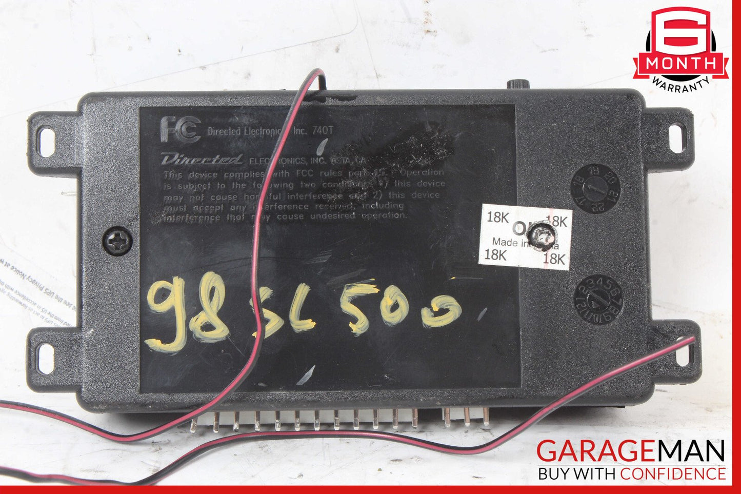90-02 Mercedes R129 SL500 Anti Theft Alarm Control Module OEM