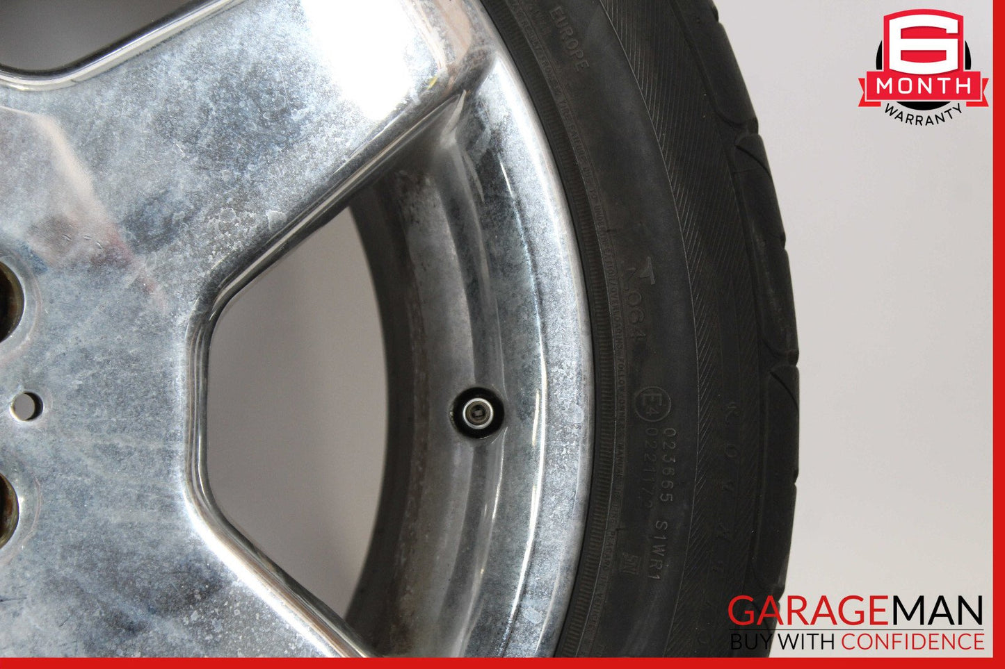 Mercedes W220 S500 S55 AMG 8.5 X R18 18" Front Wheel Tire Rim 2204013602 OEM