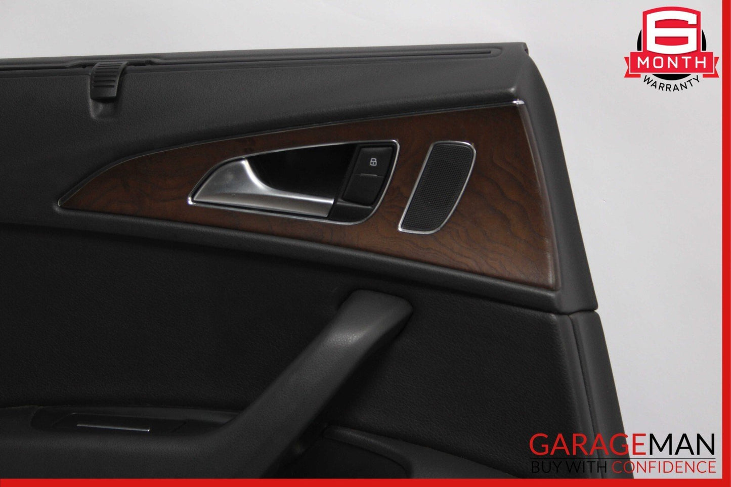 12-15 Audi A6 Rear Left Driver Side Interior Door Trim Panel Cover Assembly OEM