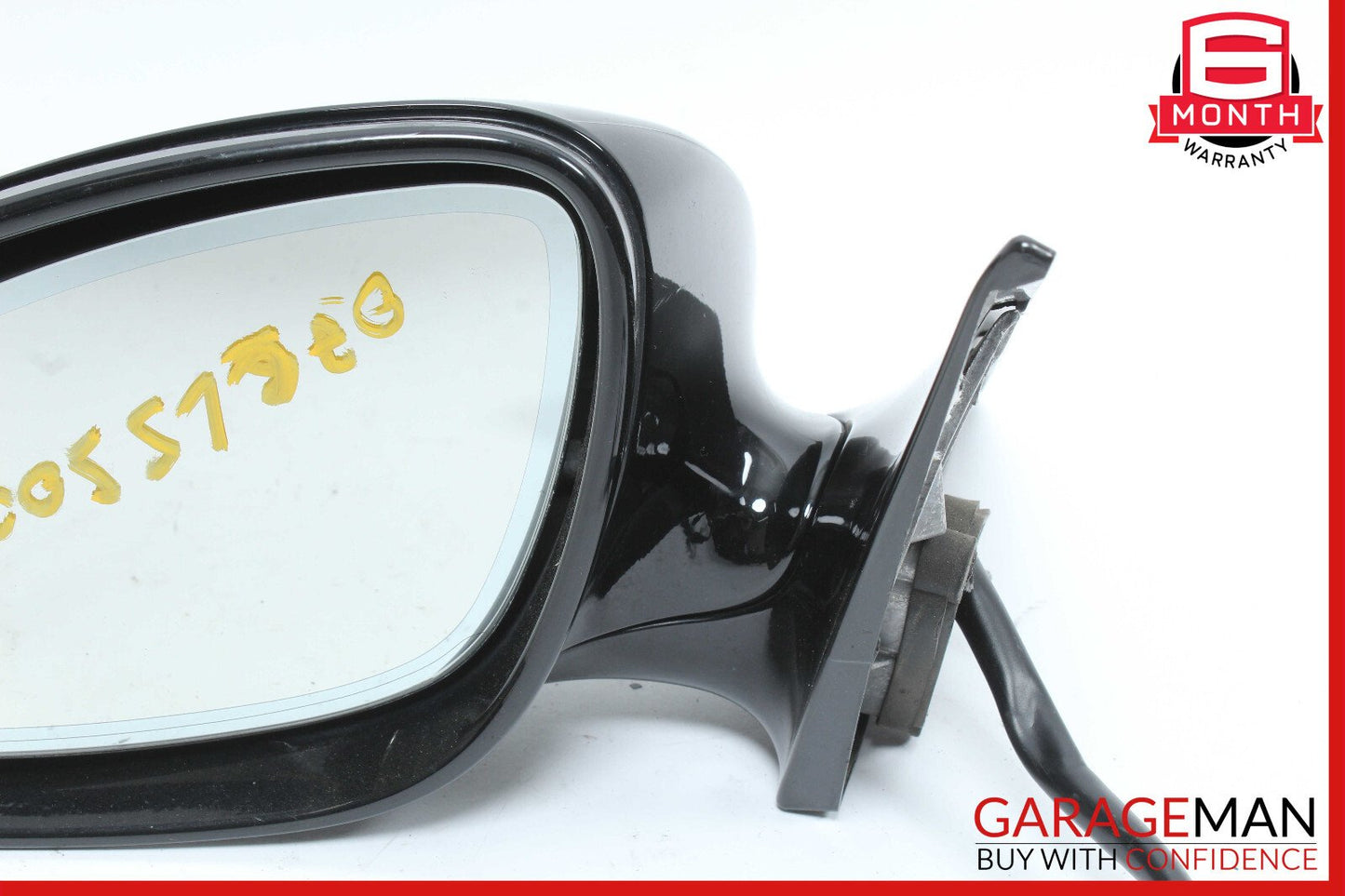 06-08 Mercedes W219 CLS500 CLS550 Front Left Side Mirror Door Rear View Black