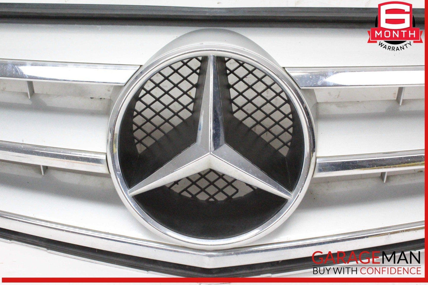 08-14 Mercedes W204 C250 CGI Front Hood Center Radiator Grille Grill Trim OEM