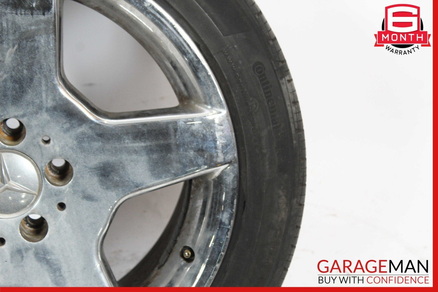 00-06 Mercedes W220 S430 CL500 9 X R18 18" Rear Wheel Tire Rim 2204013702 OEM