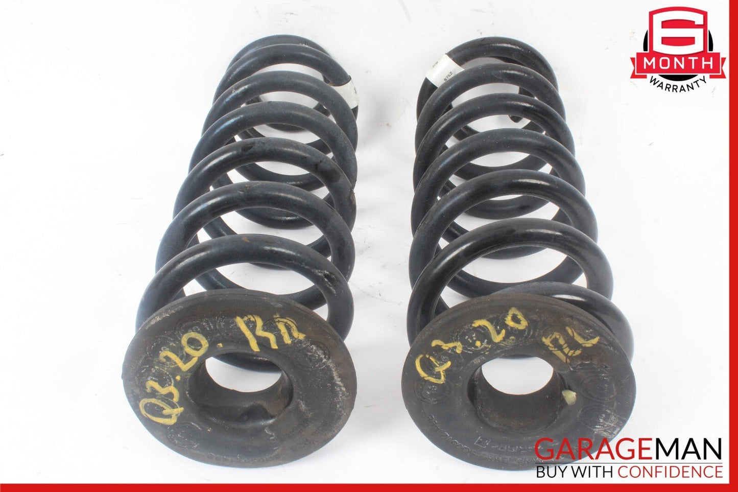 19-24 Audi Q3 Rear Left & Right Side Coil Spring Set of 2 Pc OEM