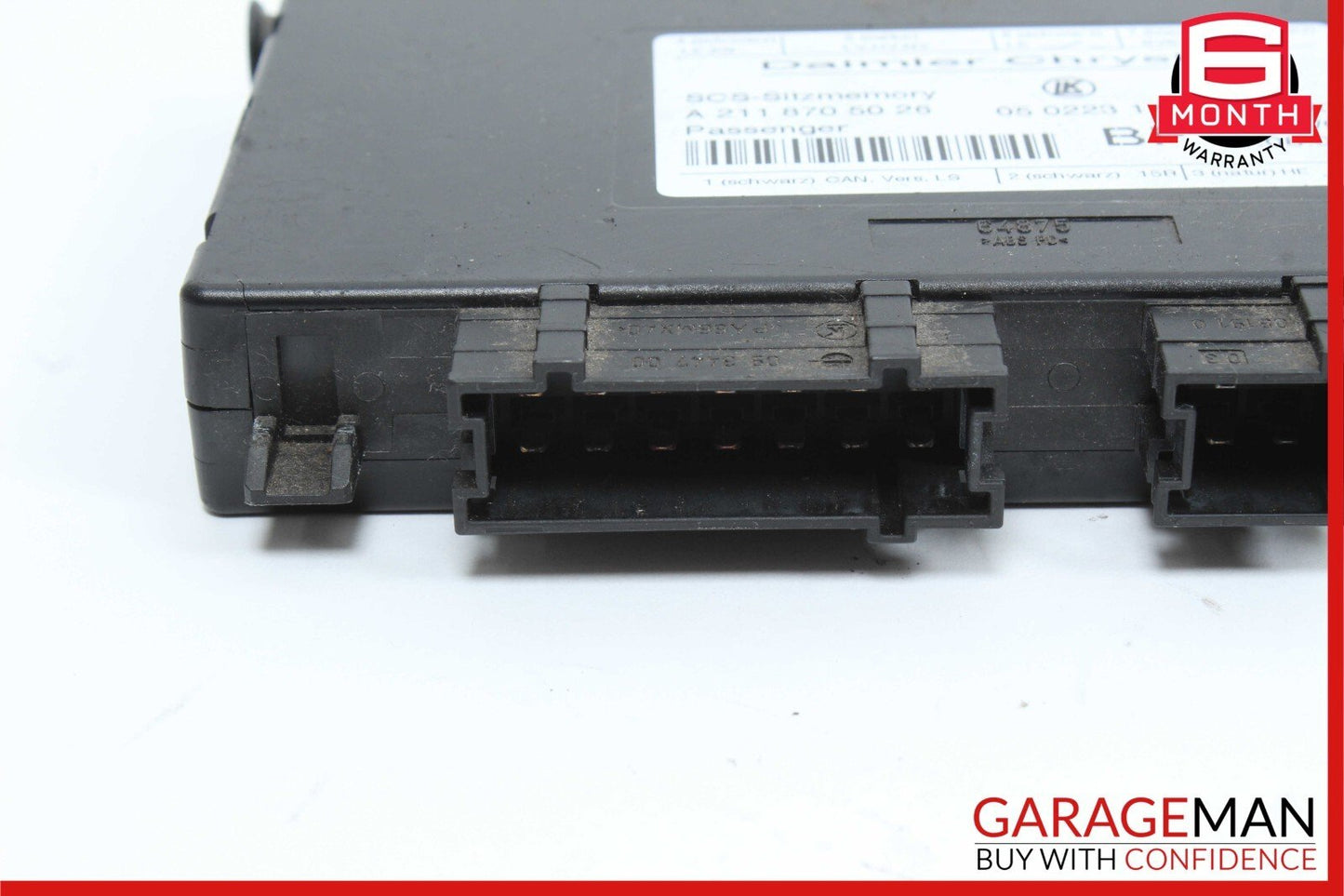 03-11 Mercedes W219 CLS550 Under Seat Control Module Front Right Side OEM