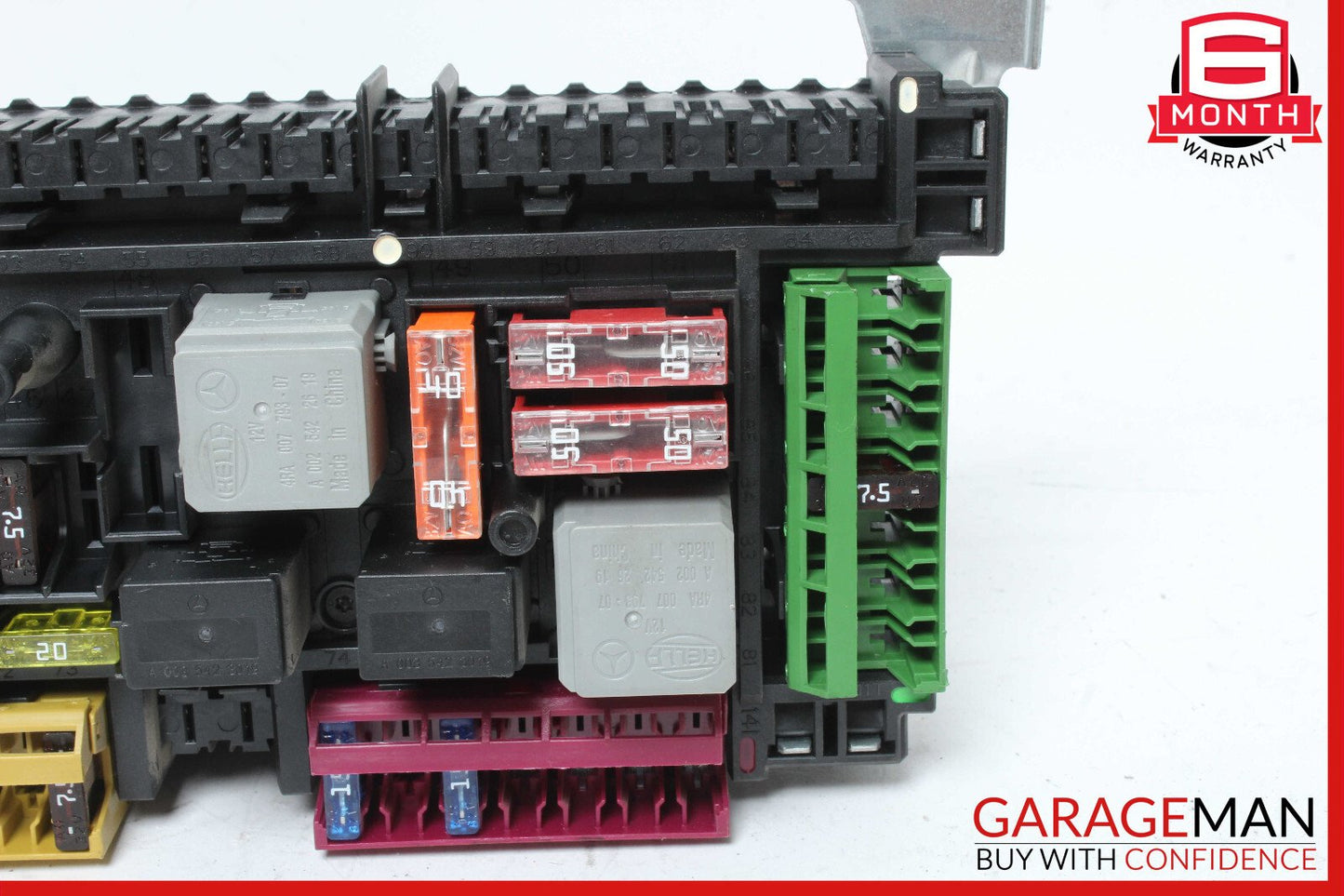 12-14 Mercedes W204 C250 C300 Rear Fuse Relay Box Module 2049060105 OEM