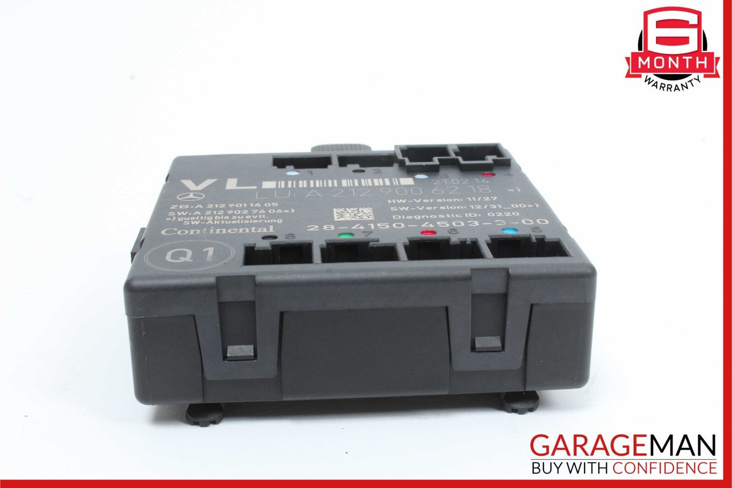 08-14 Mercedes W204 C250 C300 Front Left Driver Side Door Control Module Unit