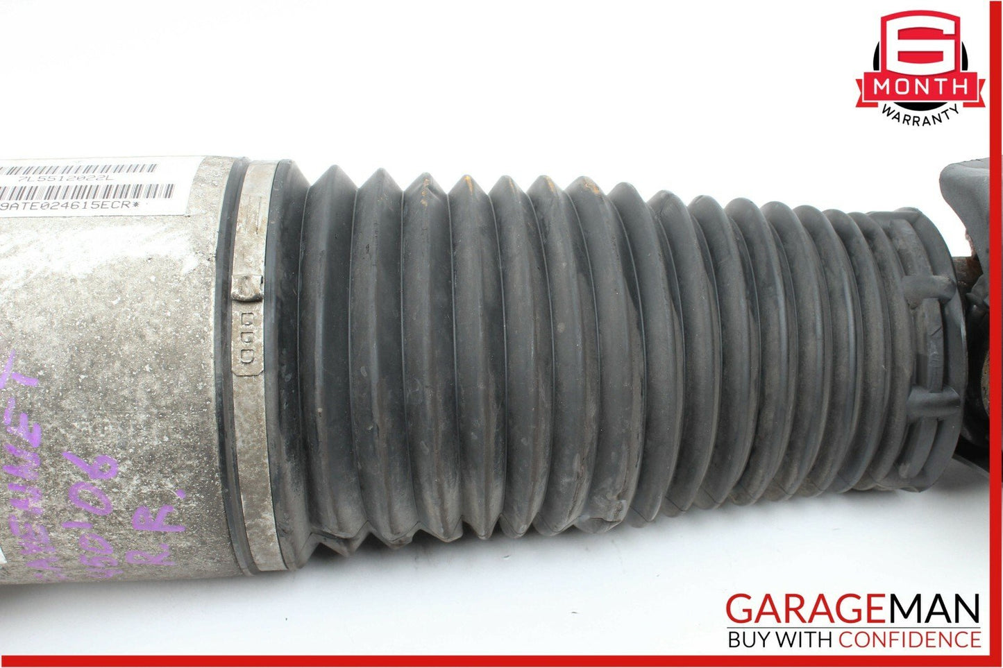 03-06 Porsche Cayenne 955 Rear Right Shock Absorber Strut Spring OEM