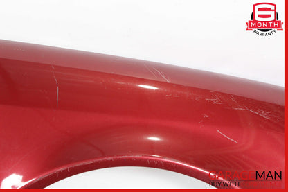 03-09 Mercedes W209 CLK350 Front Right Side Wing Fender Panel Red OEM