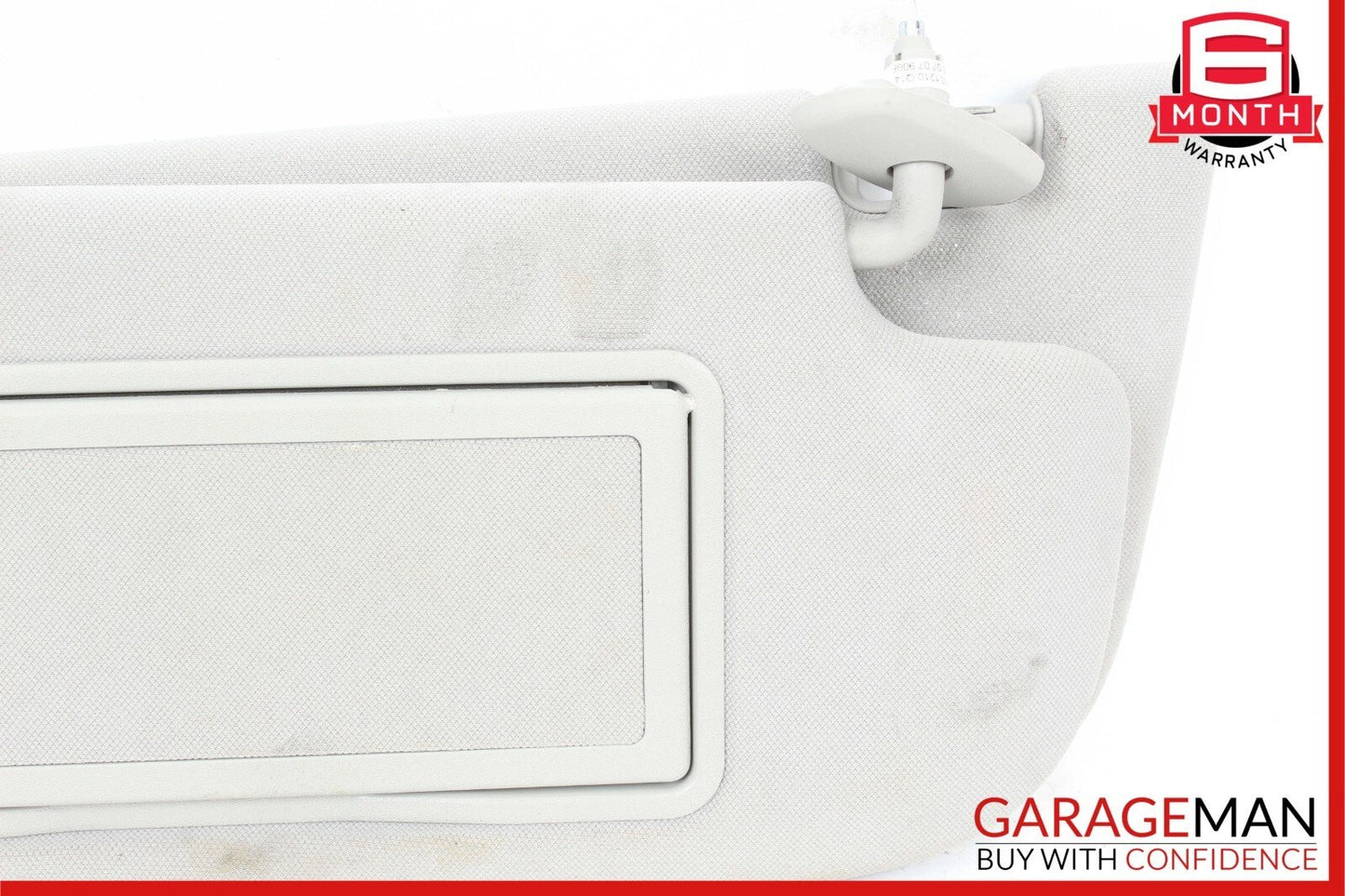 07-14 Mercedes CL550 S550 Front Right Sun Visor Sunvisor Shade Suede Cover Grey