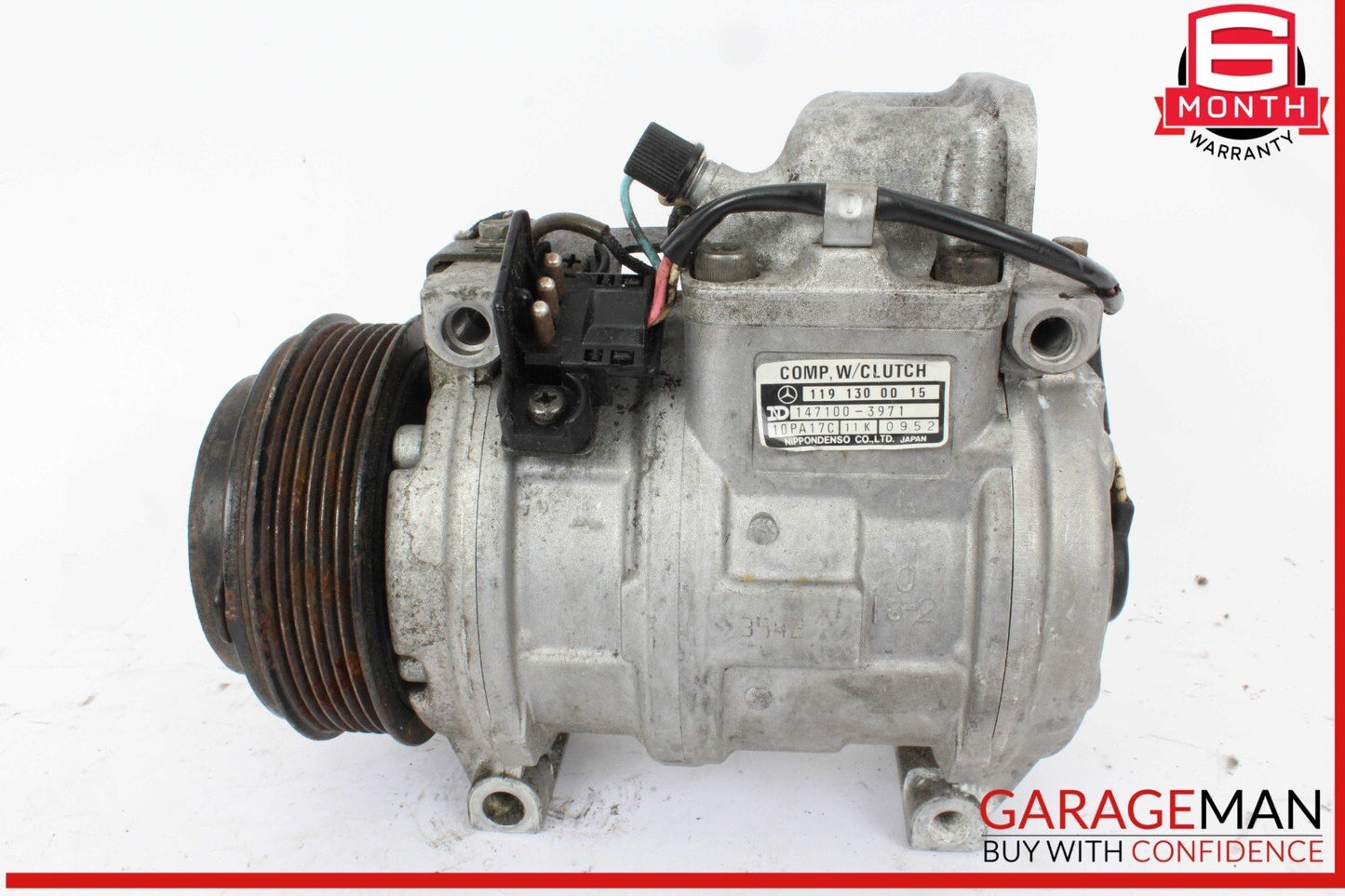 90-93 Mercedes R129 500SL AC A/C Air Conditioning Compressor Pump