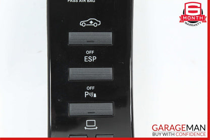 07-14 Mercedes W221 S550 CL550 Dashboard Dash Control Switch Panel Trim Assembly