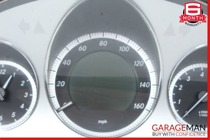 10-13 Mercedes W212 E350 E550 Instrument Cluster Speedometer 2129001910 OEM