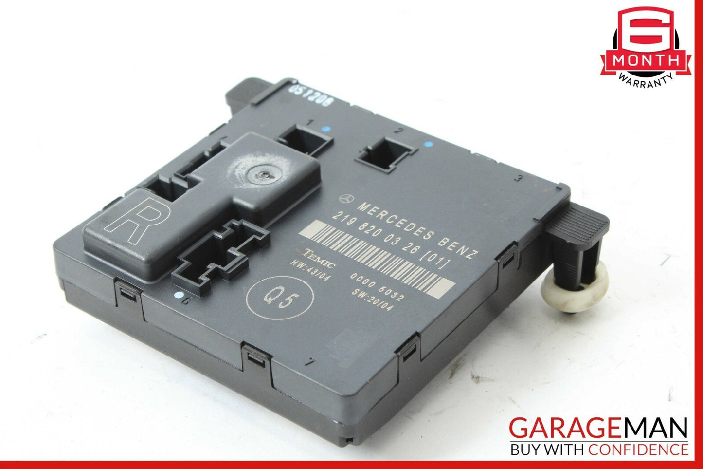 06-11 Mercedes W219 CLS500 CLS63 AMG Rear Right Passenger Door Control Module
