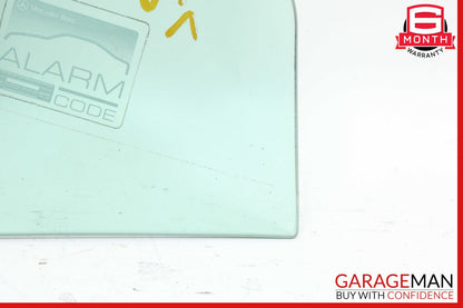 97-04 Mercedes R170 SLK230 SLK320 Rear Left Driver Quarter Window Glass OEM