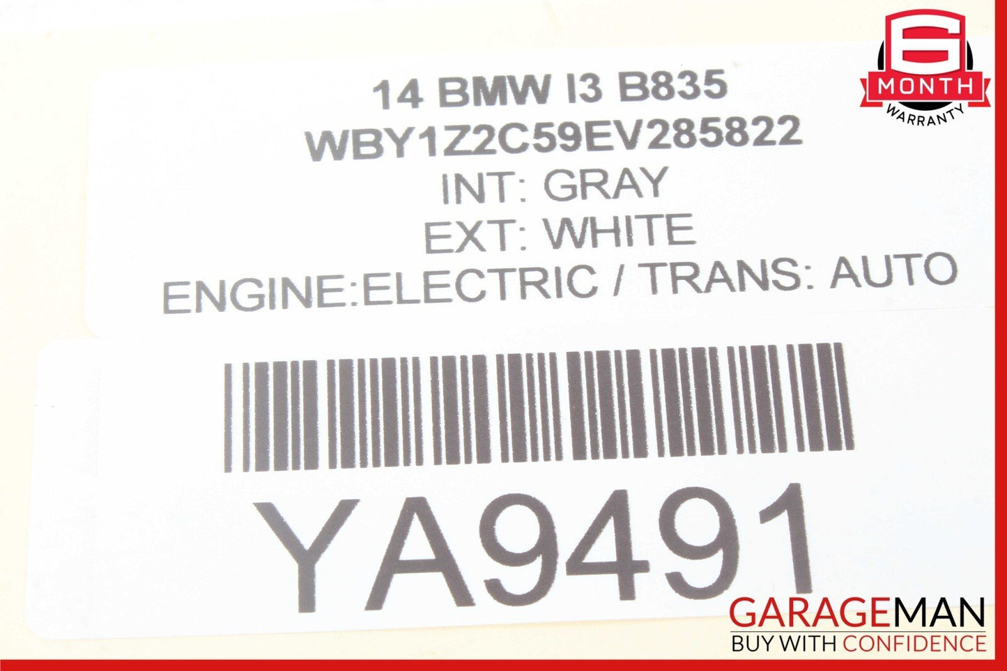 14-21 BMW i3 I01 Hybrid Remote Keyless Entry Smart Key Assembly OEM