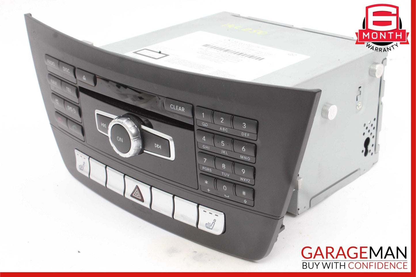 12-14 Mercedes W204 C250 Navigation Comand Head Unit DVD CD Radio Audio NTG4.5