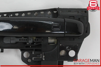 09-16 Audi A4 A5 Rear Left Driver Side Exterior Door Handle Black 8T0837885B OEM