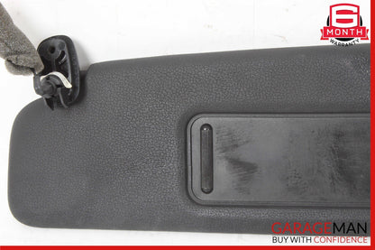 10-17 Audi S5 A5 Front Left Driver Side Sun Visor Black OEM