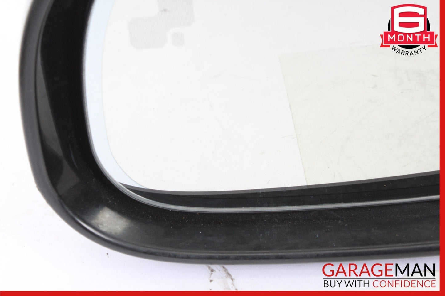 16-20 Jaguar XF Front Left Driver Side Door Rear View Mirror Red OEM