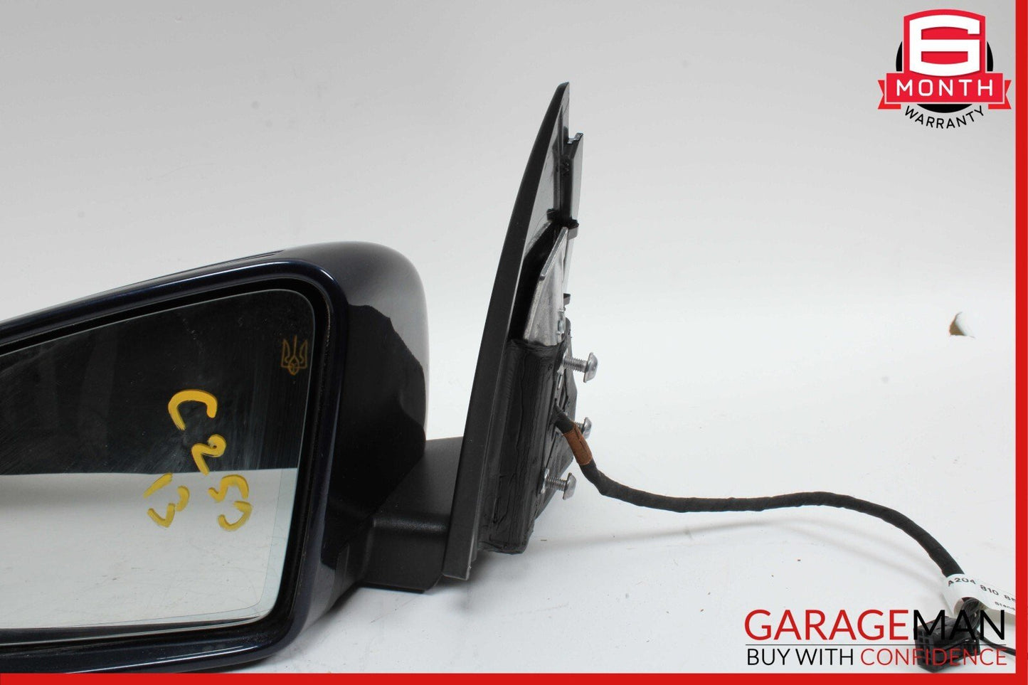12-14 Mercedes W204 C250 C300 Front Left Driver Side Mirror Rear View Door OEM