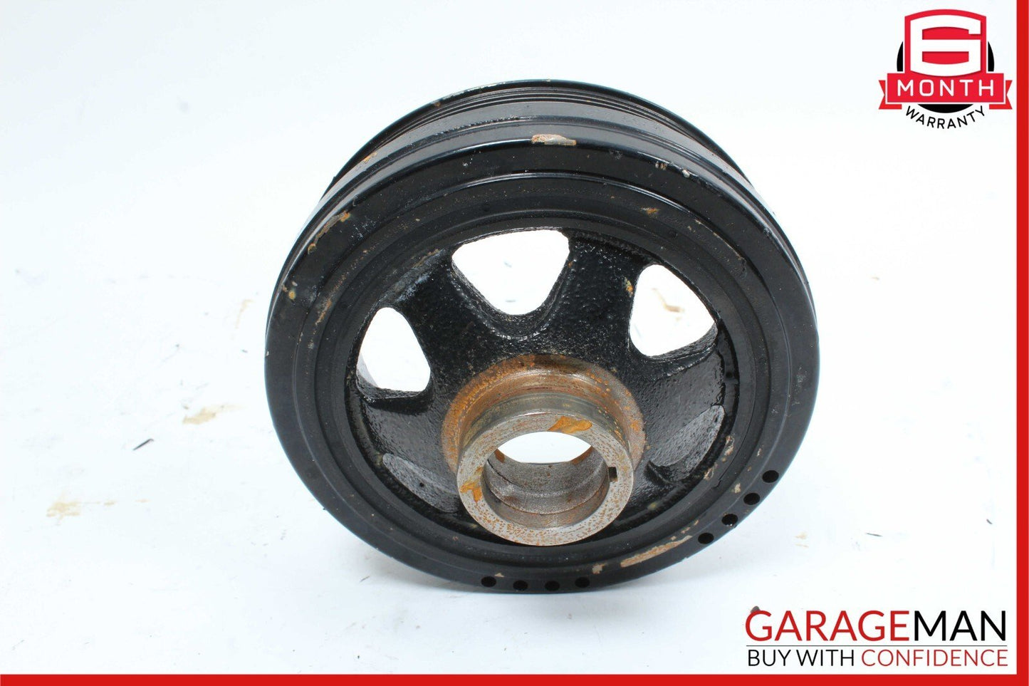 08-11 Mercedes W204 C300 Engine Motor Crankshaft Crank Shaft Pulley OEM