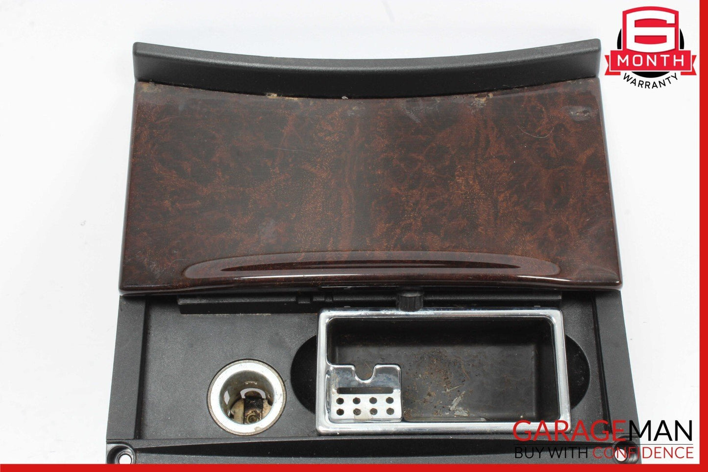 10-13 Mercedes W221 S550 S400 S63 AMG Ash Tray Ashtray Cup Holder Trim Wood OEM