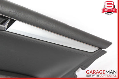 08-14 Mercedes W204 C300 C63 AMG Sedan Rear Right Interior Door Trim Panel Black