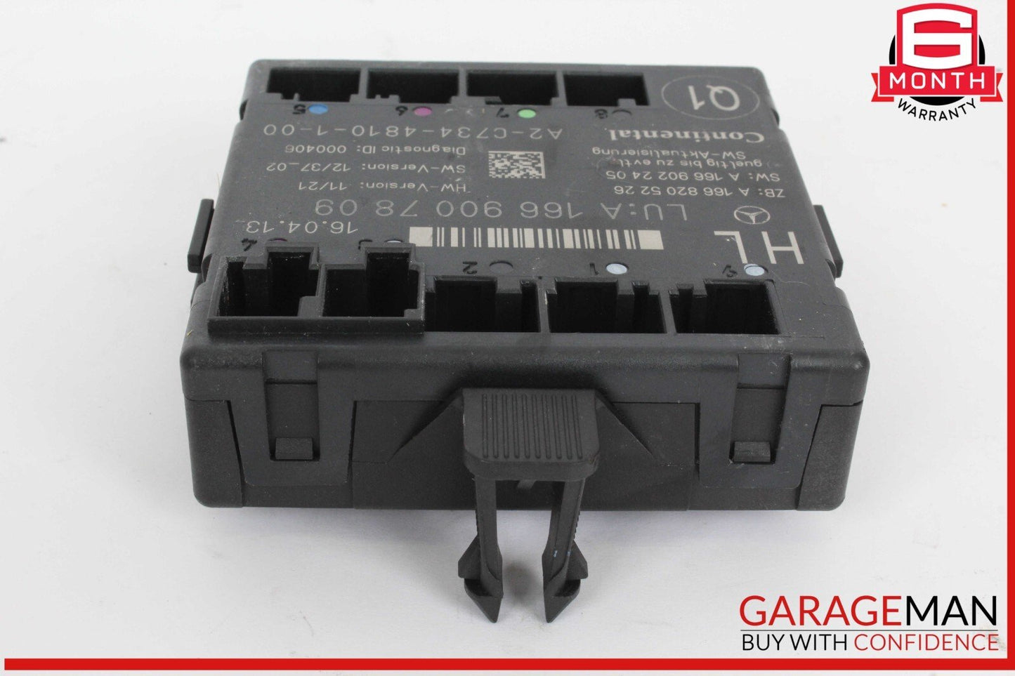 12-19 Mercedes X166 GL450 ML400 GLE350 Rear Left Side Door Control Module Unit