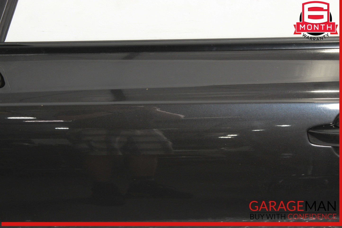 12-18 Audi A7 RS7 S7 Front Left Driver Side Door Shell Panel Black OEM
