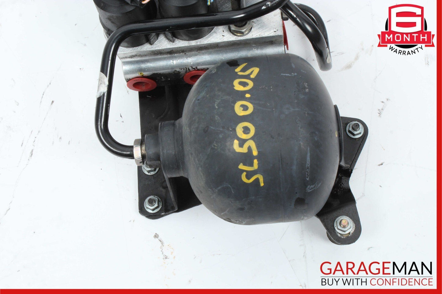 00-06 Mercedes R230 SL500 Rear ABC Hydraulic Suspension Valve Block Assembly OEM