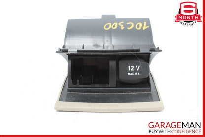 08-14 Mercedes W204 C300 Rear Center Console Ashtray Storage Tray Compartment
