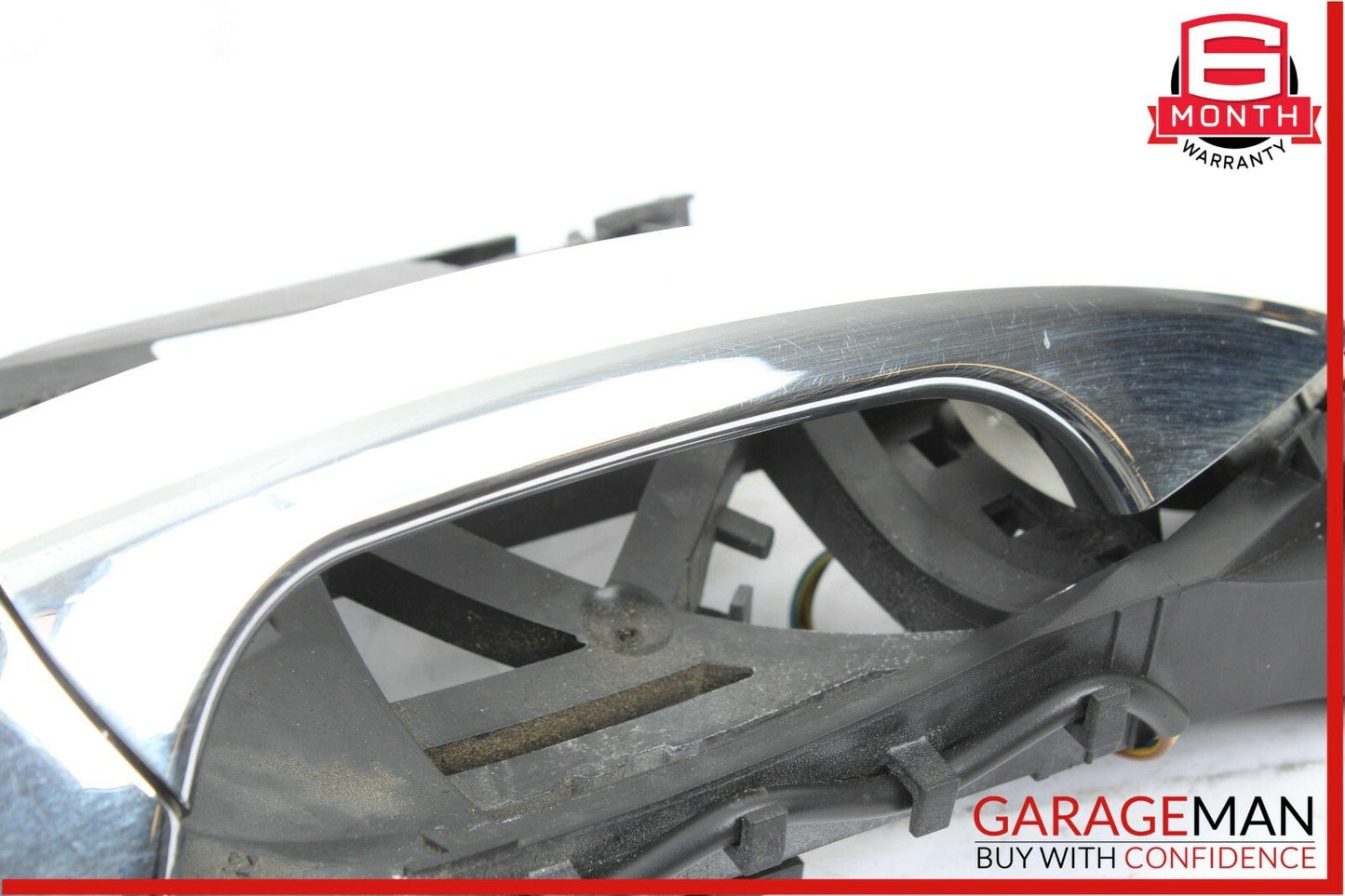 07-13 Mercedes W221 S550 Rear Left Side Exterior Door Handle Keyless Go White