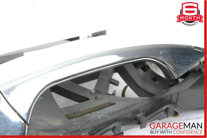 07-13 Mercedes W221 S550 Rear Left Side Exterior Door Handle Keyless Go White