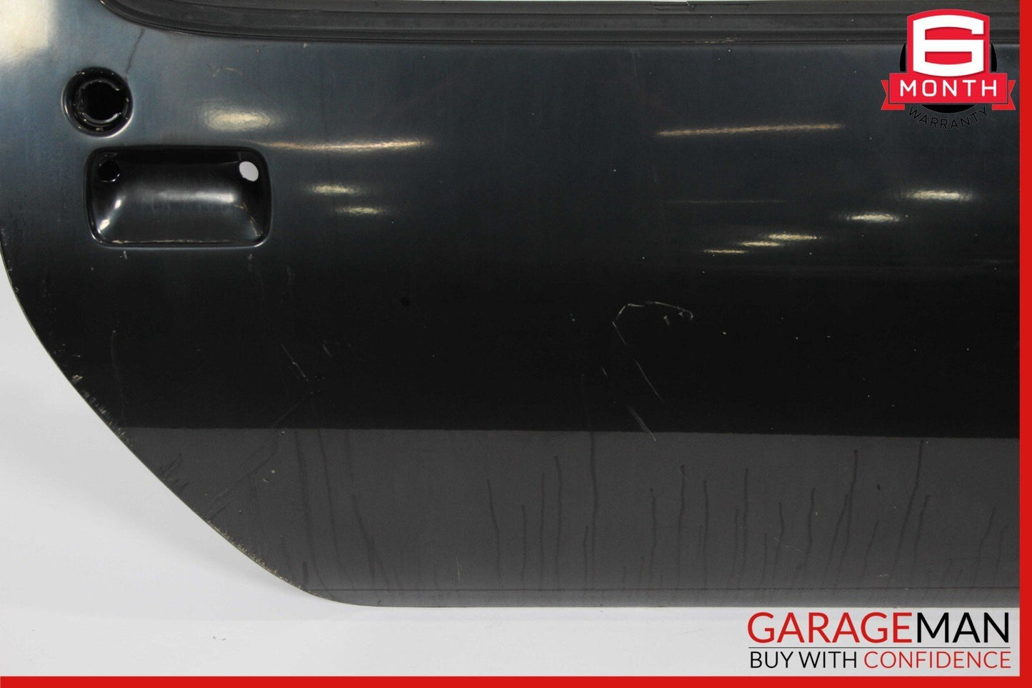 84-91 Porsche 928 Front Right Side Exterior Door Shell Panel Black OEM
