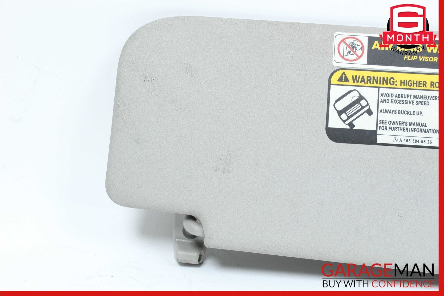 06-12 Mercedes X164 GL550 GL450 Sun Visor Sunvisor Front Left Driver Side OEM
