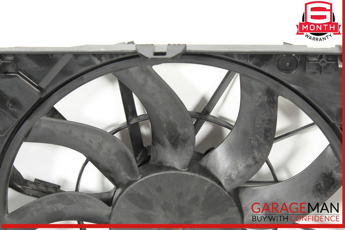 11-18 Porsche Cayenne 958 Engine Cooling Fan Motor Assembly 7P0121207A OEM