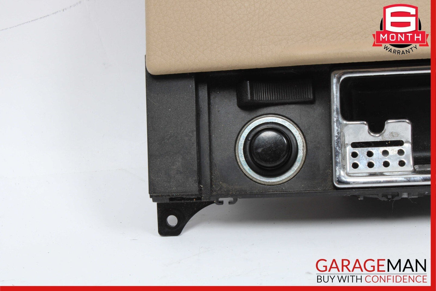 07-09 Mercedes W221 S550 S63 AMG Ash Tray Ashtray Lighter Compartment Trim Brown