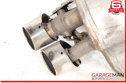 14-17 Maserati Ghibli Rear Right & Left Side Exhaust Muffler Tip OEM