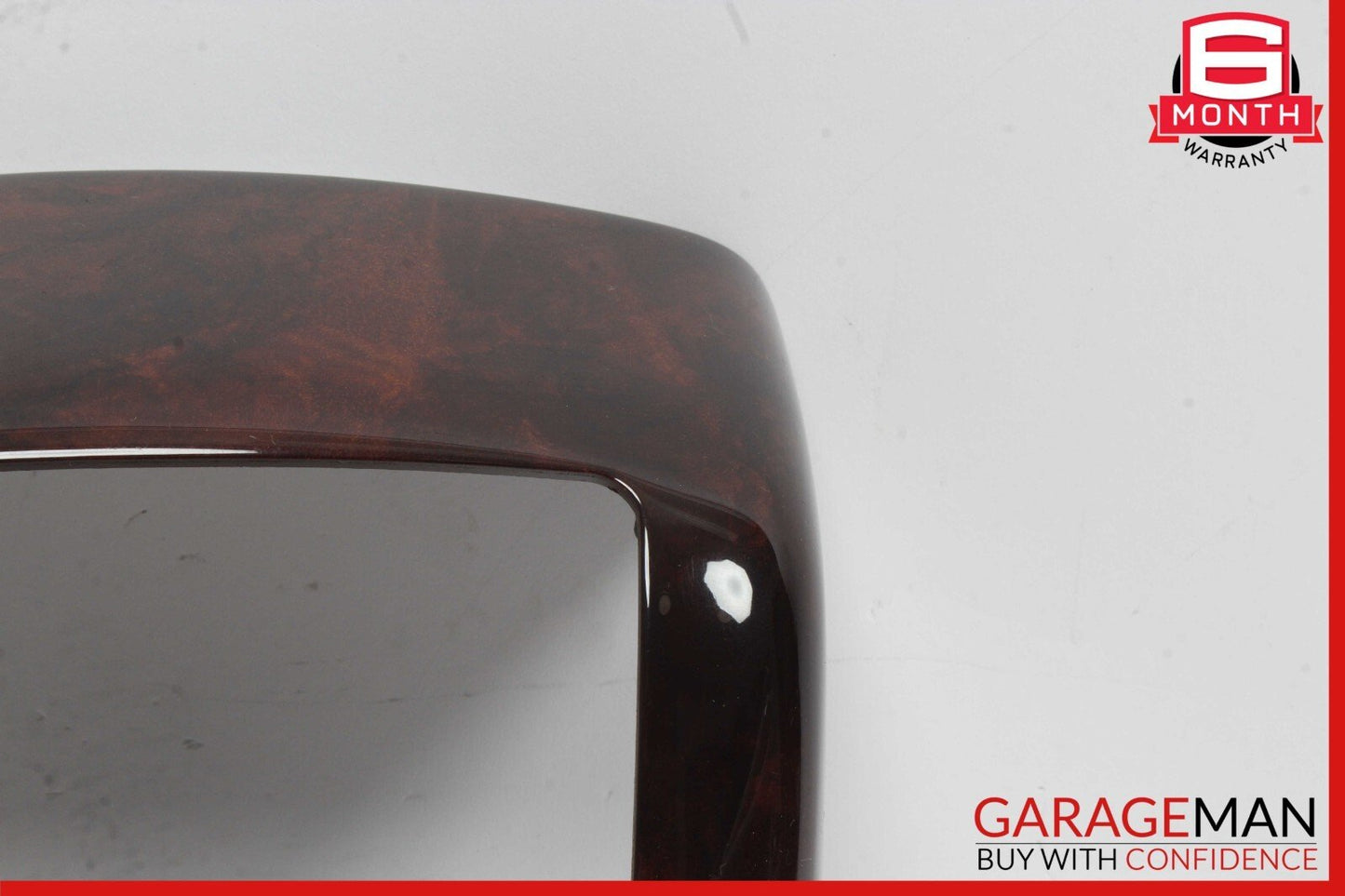 07-13 Mercedes W221 S550 S63 AMG Center Console Rear AC Control Trim Bezel Wood