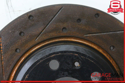 09-16 Audi A4 Rear Left and Rear Right Side Brake Disc Rotor Set OEM