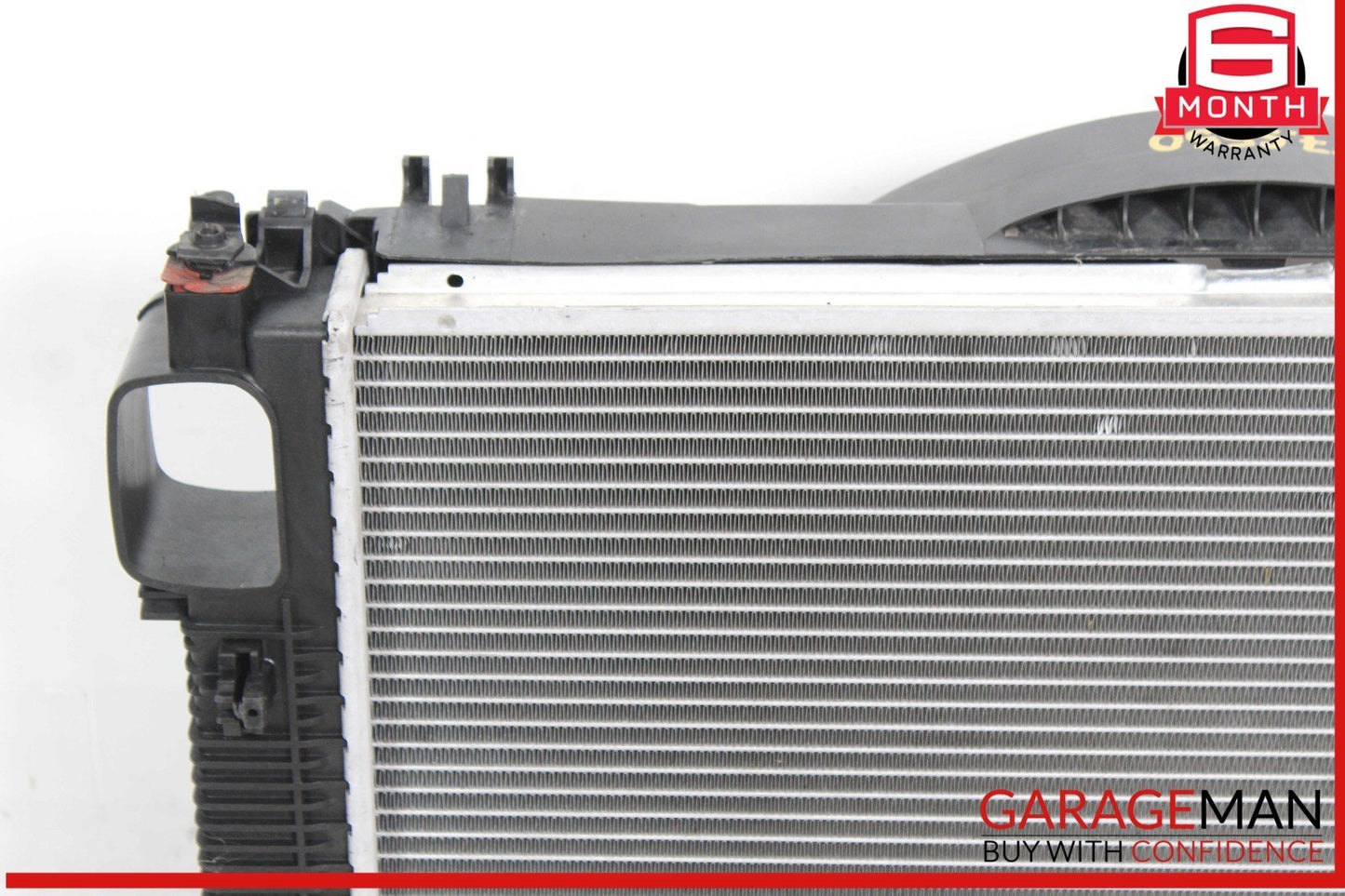 07-14 Mercedes W221 S550 Engine Radiator Cooling Fan Shroud Motor Assembly OEM
